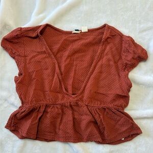 Roxy Rust Red/Orange Women's Top